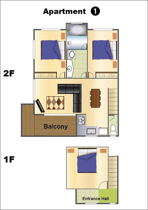 The Seasons Apartments Hakuba Extérieur photo